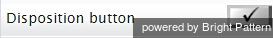 Form Builder Disposition button
